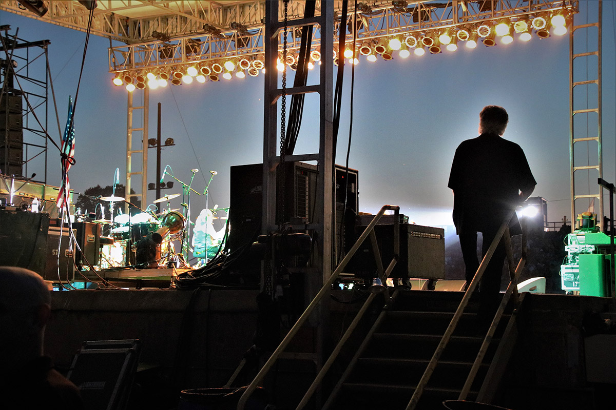 Backstage at Juneau