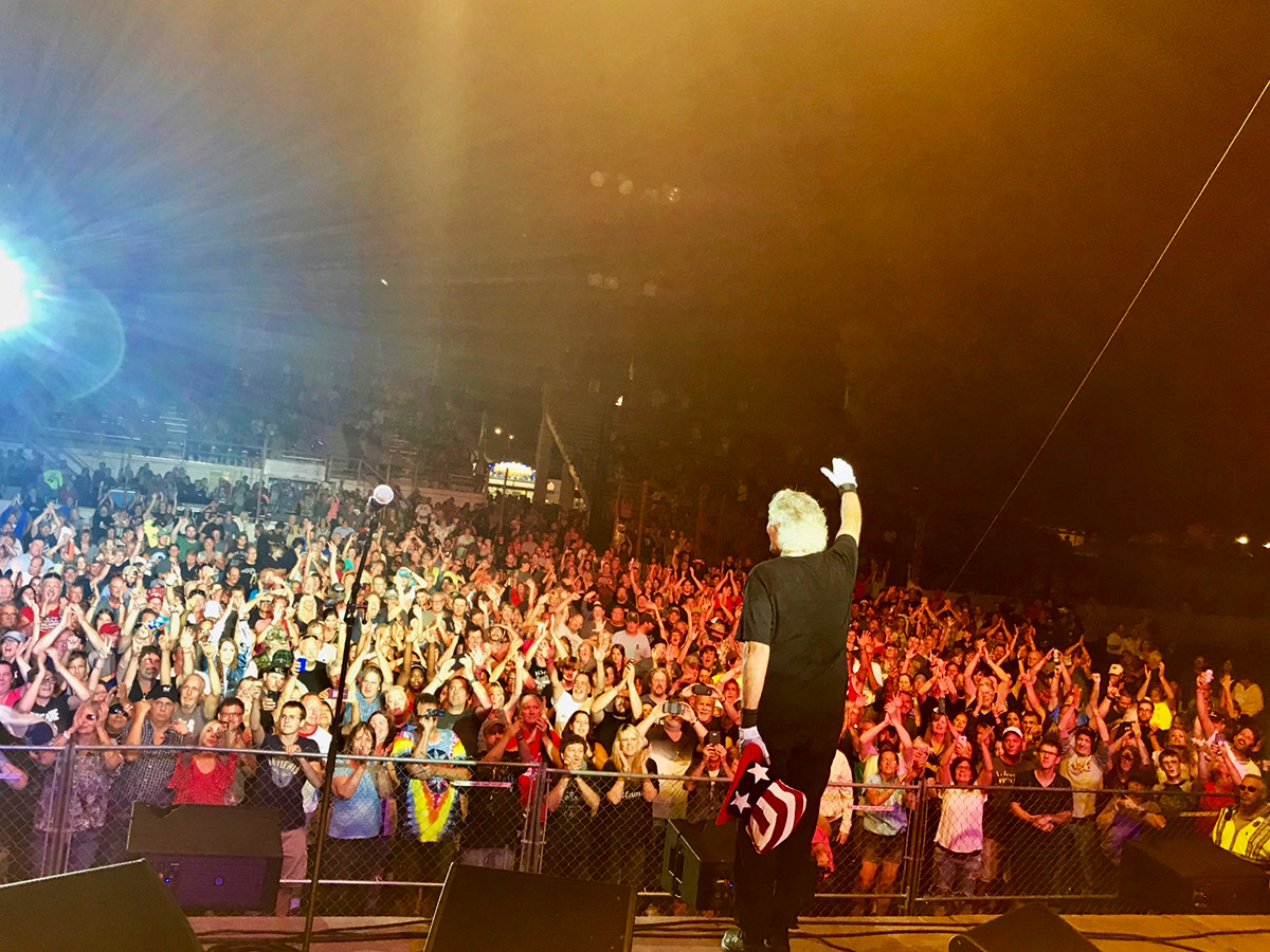 Don and crowd at Juneau