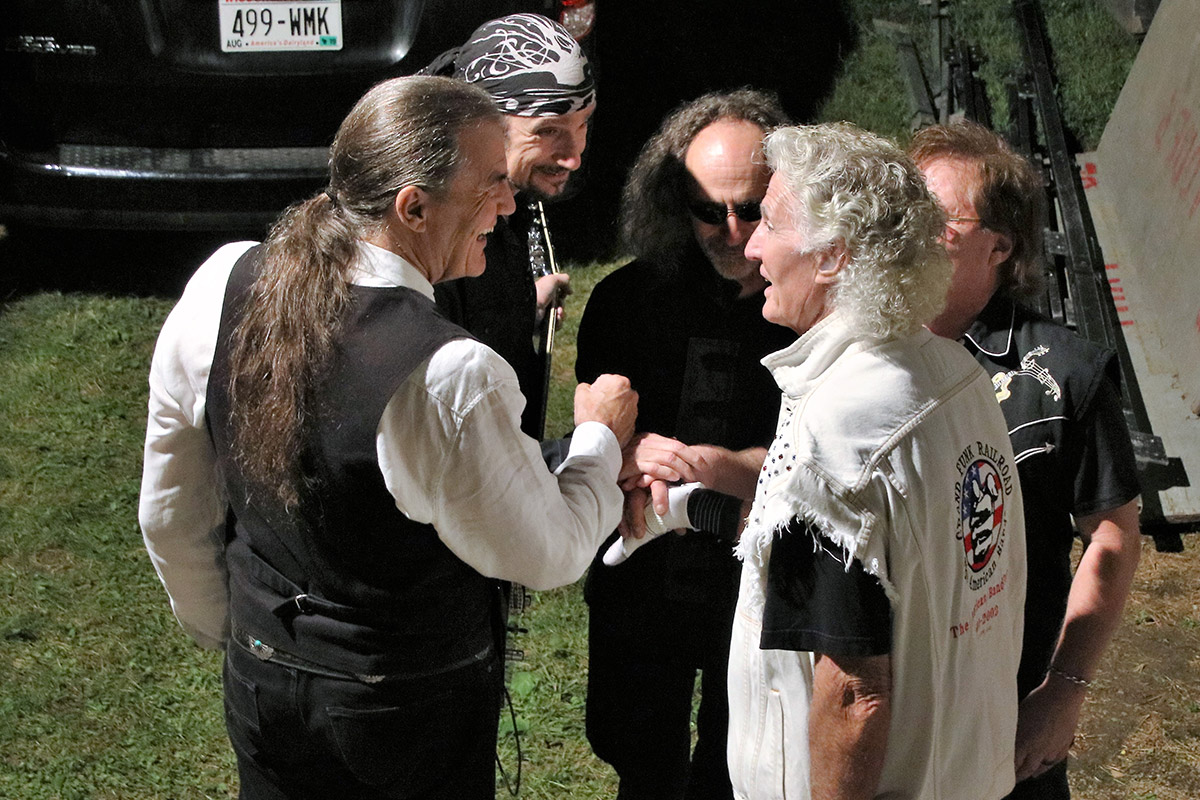 Pre-Show Huddle at Juneau