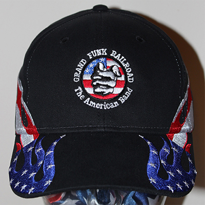 Flag Flame Hat front