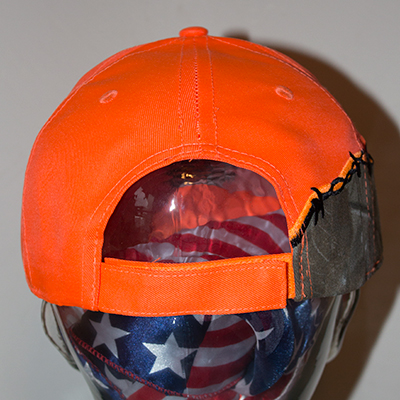 Flag Flame Hat back